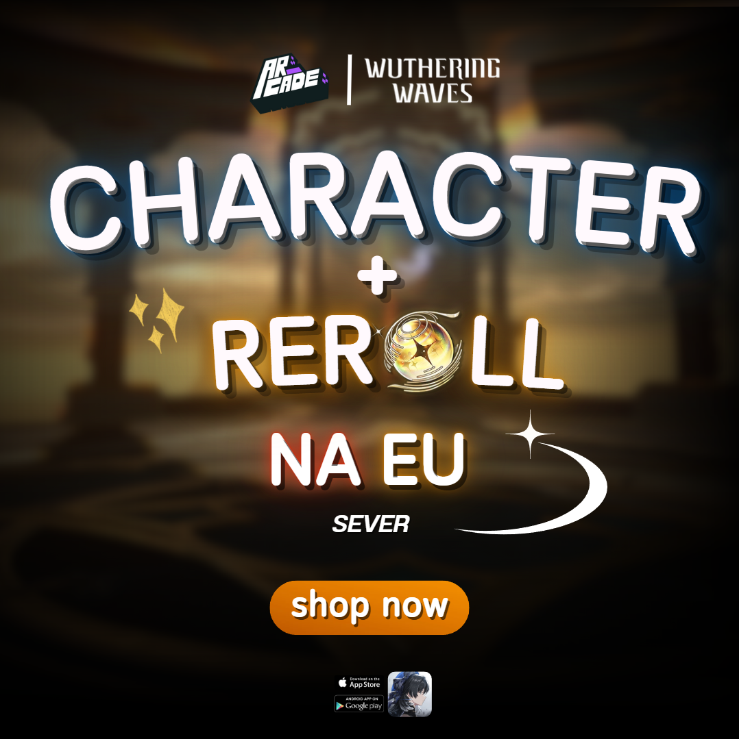 Reroll + request charactor account