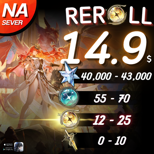 [NA] Wuthering waves Reroll 💎40K++