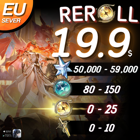 [EU] Wuthering waves Reroll 💎50K++