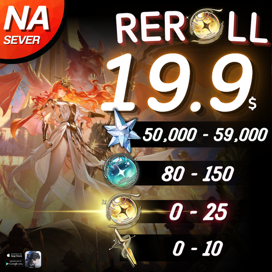 [NA] Wuthering waves Reroll 💎50K++