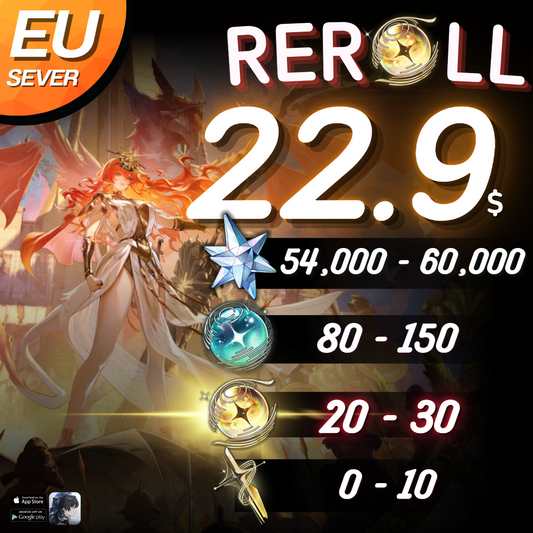 [EU] Wuthering waves Reroll 💎54K++