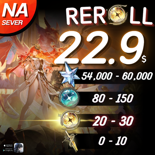 [NA] Wuthering waves Reroll 💎54K++