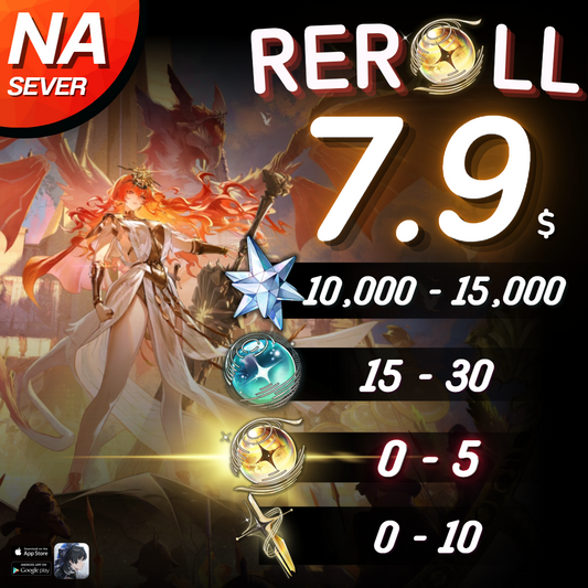 [NA] Wuthering waves Reroll 💎10K++