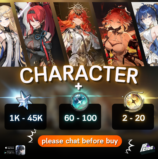 Character + Reroll account
